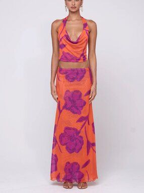 NWT – RESA Mesh Matching Skirt Set